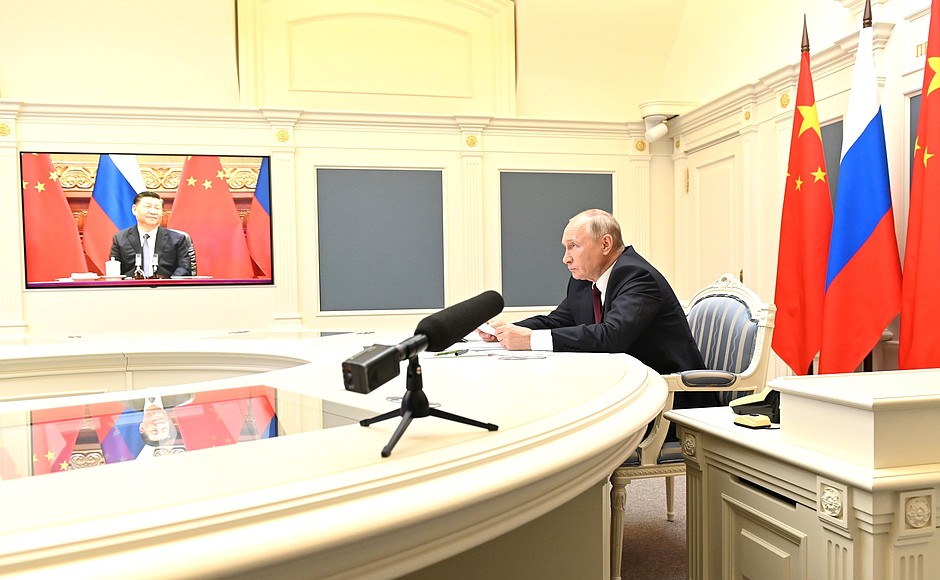 Беседа с Председателем КНР Си Цзиньпином